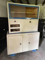 Buffet garde manger vintage cuisine années 50 style Mado, Ophalen, Gebruikt, Wit, Enkelwandige keuken