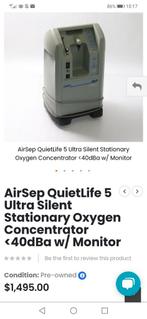 Zuurstofconcentrator quiet life 5L, Zo goed als nieuw, Ophalen