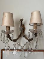 Set van 2 vintage wandlampen, Antiek en Kunst, Antiek | Verlichting, Ophalen