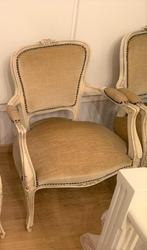 vintage Louis XV stijl  zetel - stoel, (Rococo-stijl), Huis en Inrichting, Ophalen, Zo goed als nieuw, Eenpersoons, Hout