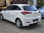 Hyundai I20 1.2Benzine LineAssist/Navi/Garantie, Auto's, Voorwielaandrijving, Stof, Wit, 62 kW