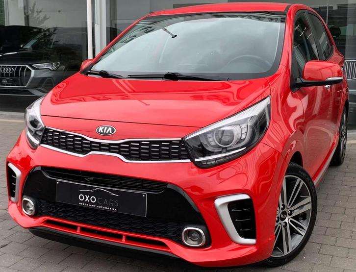 Kia Picanto 1.2i GT Line / GPS / CarPlay / Cuir / FULL OPTIO, Auto's, Kia, Bedrijf, Te koop, Picanto, ABS, Achteruitrijcamera