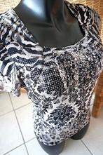 bijzonder grijs/zilver blouse T-shirt, Taille 42/44 (L), Gris, Enlèvement ou Envoi, Comme neuf