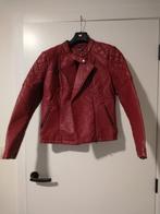 Degelijk gevoerd lederlook dames jasje donkerrood, Vêtements | Femmes, Vestes & Costumes, Taille 42/44 (L), Comme neuf, Enlèvement