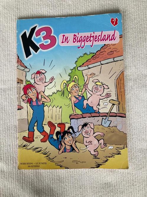 De stripavonturen van K3 in Biggetjesland 7 Studio 100, Livres, BD, Utilisé, Une BD, Enlèvement ou Envoi