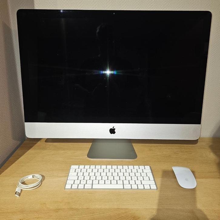 Apple iMac 27" 2017, Computers en Software, Apple Desktops, Zo goed als nieuw, iMac, HDD en SSD, 3 tot 4 Ghz, 16 GB, Ophalen