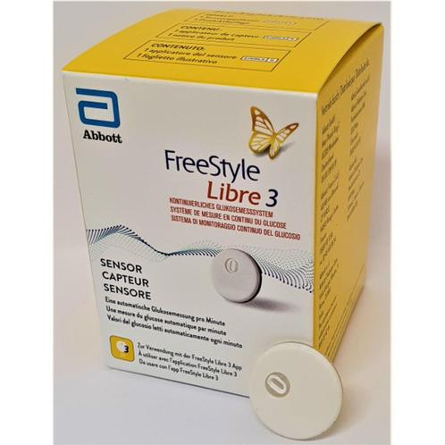 FreeStyle Libre 3/Abbott/Sensor/Diabetes/Bloedglucose, Diversen, Verpleegmiddelen, Nieuw, Ophalen of Verzenden