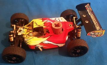Radiostemi RR8 1/8 Nitro Buggy + Team Orion .21 (3.5cc) beschikbaar voor biedingen