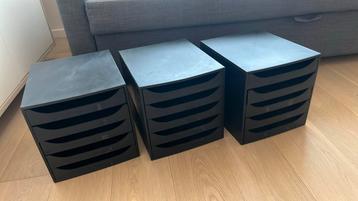 Boîte à tiroirs pour rangement bureau beschikbaar voor biedingen