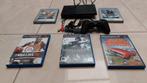 Playstation 2 slim avec une manettes et 5 jeux, Utilisé, Enlèvement ou Envoi, Slim