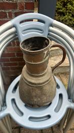 Antieke koperen grote kan, Antiek en Kunst, Ophalen