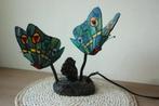 Tiffany lamp dubbele vlinder, Antiek en Kunst, Ophalen of Verzenden