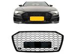 Grill glans Zwart Honingraat Geschikt Voor Audi A6 C8 RS6 Lo, Envoi