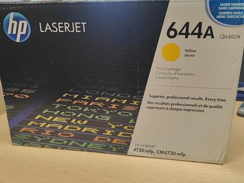 (2X) Toner HP 644A Q6462A geel voor HP Color LaserJet 4730, Computers en Software, Printerbenodigdheden, Nieuw, Toner, Ophalen