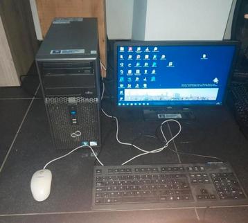 Computer/desktop 20 inch fujitsu esprimo p500  met HDMI beschikbaar voor biedingen