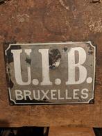 Émail UPB (l'Union des Propriétaires Belges) Bruxelles, Antiquités & Art, Enlèvement ou Envoi