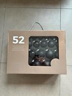 52 zwarte glazen kerstballen, Diversen, Kerst, Ophalen, Zo goed als nieuw