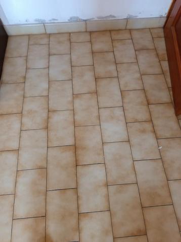 Carrelage 22 x 15 + plinthes assorties en grès cérame, Enlèvement, Utilisé