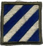 Patch US ww2 3rd Infantry Division (2), Verzamelen, Militaria | Tweede Wereldoorlog