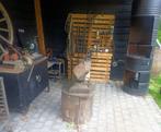 Smidse, compleet met aambeeld, smidsvuur en toebehoren, Hobby en Vrije tijd, Ophalen, Gebruikt, Gereedschap of Accessoires
