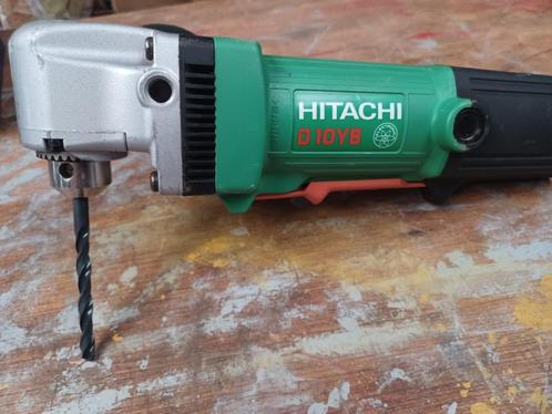 Haakse boormachine Hitachi D10YB, Doe-het-zelf en Bouw, Gereedschap | Boormachines, Zo goed als nieuw, Boormachine, Ophalen of Verzenden