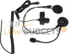 PRO 22 Motorhelm Speakermicrofoon Set met K-Plug, Envoi