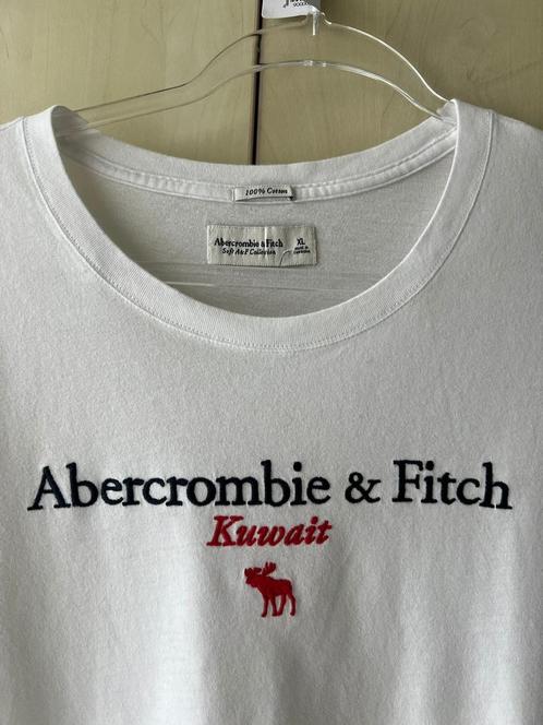 MERK PAKKET 3 t-shirts ABERCROMBIE, HILFIGER XL/L, Kleding | Dames, T-shirts, Zo goed als nieuw, Maat 42/44 (L), Korte mouw, Ophalen of Verzenden