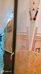 Porte intérieure en verre 83x201x1, Bricolage & Construction, 75 à 150 cm, Enlèvement, Utilisé, Vitre comprise