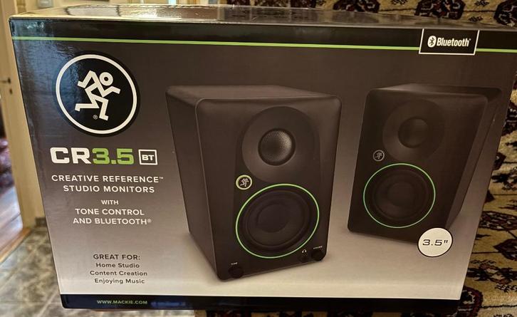 Mackie CR 3.5 studio monitors nieuw, Audio, Tv en Foto, Luidsprekerboxen, Nieuw, Overige typen, Minder dan 60 watt, Overige merken