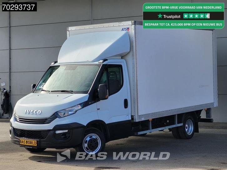 Iveco Daily 35C16 Laadklep Dubbellucht Bakwagen Airco Cruise, Auto's, Bestelwagens en Lichte vracht, Bedrijf, Te koop, Airconditioning