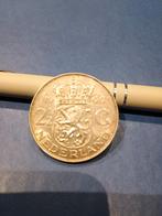 Zilveren 2,5 gulden 1960 koningin Juliana, Timbres & Monnaies, Monnaies | Pays-Bas, Enlèvement ou Envoi, Reine Juliana, 5 florins