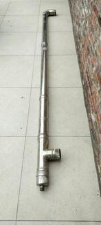 inox buis 80mm, Ophalen, Gebruikt, Hangend, Pelletkachel