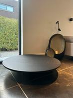 MODERNE ZWARTE EIKEN SALONTAFEL, NIEUW!, Huis en Inrichting, Tafels | Salontafels, Ophalen, Nieuw, Modern, Minder dan 50 cm