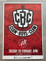 Poster Claw Boys Claw in AB Brussel, Comme neuf, Enlèvement ou Envoi