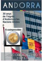 Pièces commémoratives de 2 euros 2023 : UNC, Envoi, Autres pays, 2 euros, Monnaie en vrac