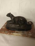 Bronze panthere Barye, Antiquités & Art, Enlèvement ou Envoi, Bronze