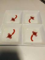 Aperoschaal, Huis en Inrichting, Ophalen of Verzenden, Zo goed als nieuw, Aardewerk, Schaal of Schalen