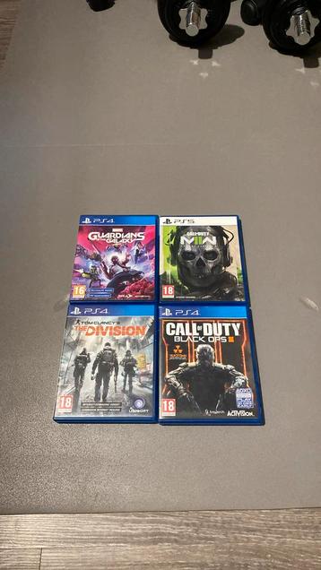 Jeux PS4 et PS5 séparément ou ensemble, Enlèvement, Comme neuf
