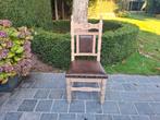 4 massief eiken stoelen. Geluchtgomd. Prijs per stoel., Huis en Inrichting, Stoelen, Ophalen of Verzenden, Zo goed als nieuw