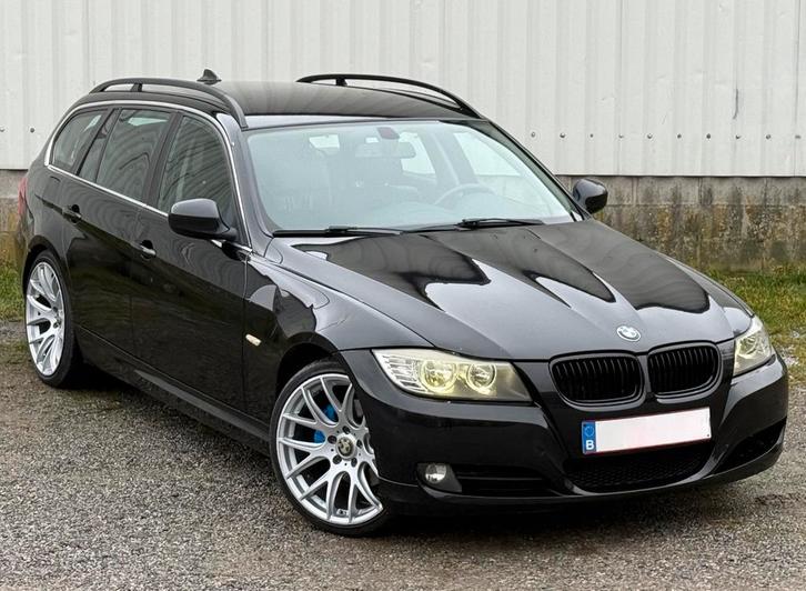 Bmw 318D E91-168.000 Prête à immatriculé, Autos, BMW, Particulier, Série 3, Caméra 360°, ABS, Phares directionnels, Airbags, Air conditionné