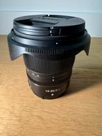 Nikon Nikon Z 14-30mm f4 S, Comme neuf, Objectif grand angle, Enlèvement ou Envoi, Zoom