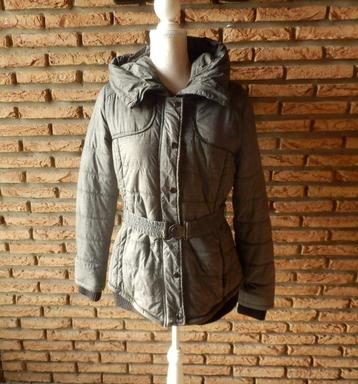 (61)- veste femme t.40 grise - yessica -