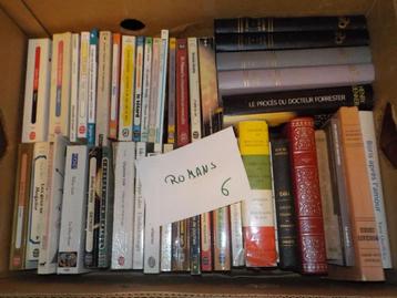 	Livres +- 44 romans caisse n6 adam D beschikbaar voor biedingen