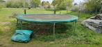 Kadee pro trampoline 4,30m rond met afdekzeil, Gebruikt, Ophalen