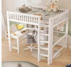 Lit mezzanine 140 cm x 200 cm x 180 cm (lit double), Enlèvement, Lit mezzanine