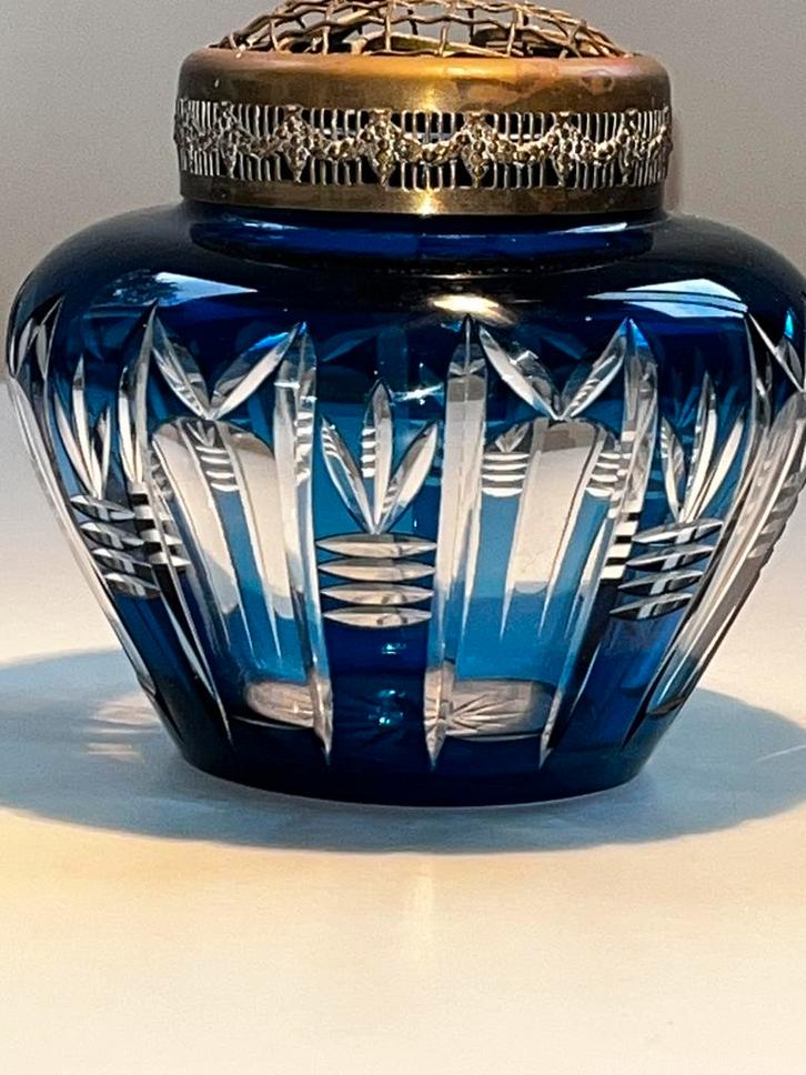 Val Saint Lambert vroeg ART DECO Hubert Fouarge VSL vaas, Antiek en Kunst, Antiek | Glaswerk en Kristal, Ophalen of Verzenden