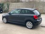 Volkswagen Polo 1.2essence 2011 avec 126000km*garantie*airco, Euro 5, Achat, Entreprise, Noir