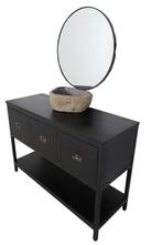 zwart badkamermeubel, Huis en Inrichting, 100 tot 150 cm, Nieuw, Ophalen of Verzenden, Minder dan 100 cm