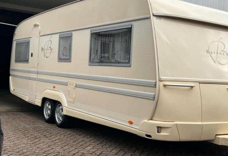 TABBERT BARONESSE 620 SILVER EDITION, Caravans en Kamperen, Caravans, Particulier, tot en met 4, 1250 - 1500 kg, Rondzit, Tabbert