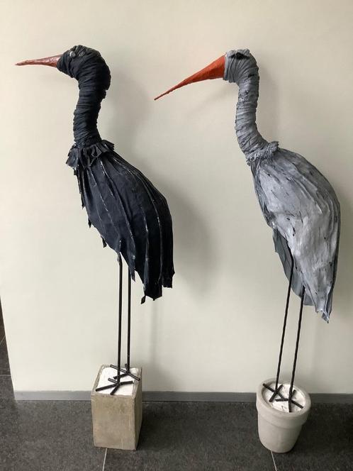 Unieke decoratie binnen beelden dieren, Verzamelen, Beelden en Beeldjes, Zo goed als nieuw, Dier, Ophalen